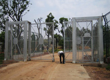 动物园车行区电动门