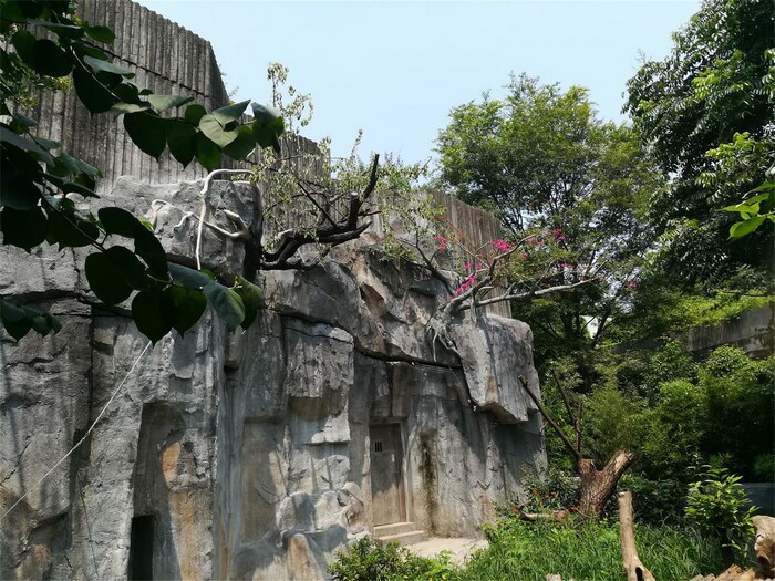 大熊猫景观塑石